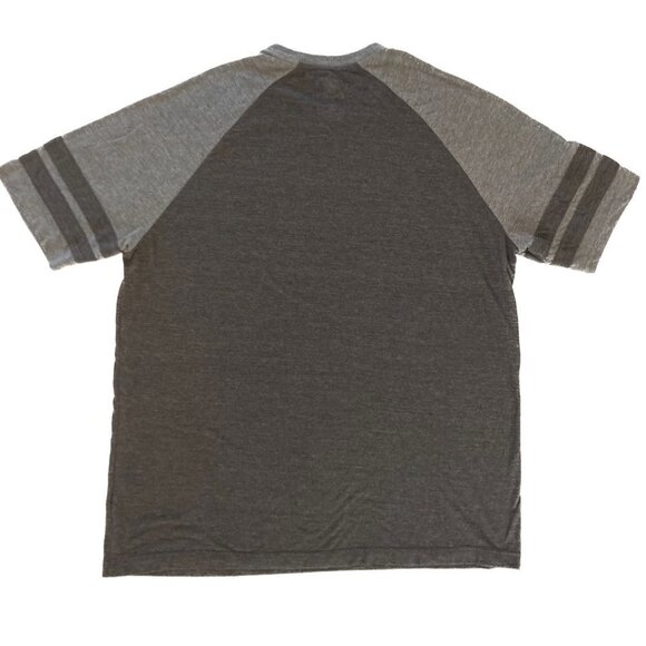 Boston Bruins Black & Gold Fanatics Jersey Styled 1/4 Sleeve T-Shirt Size XL - Picture 5 of 7